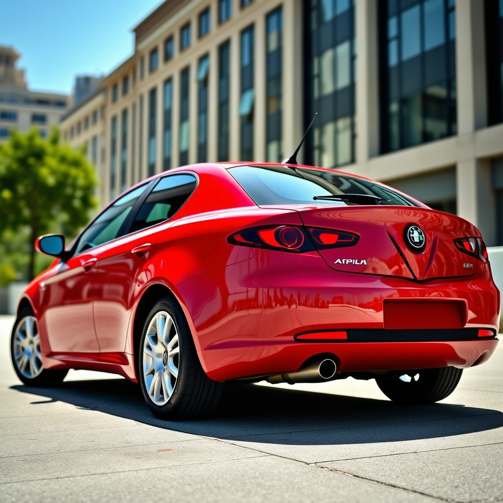 A sleek and stylish 2006 Alfa Romeo 147 JDTm, showcasing its iconic design and sporty character