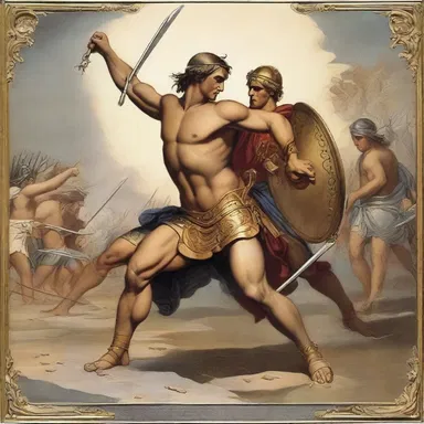 In Greek mythology, Achilles was mired in a lifelong battle against external forces.
