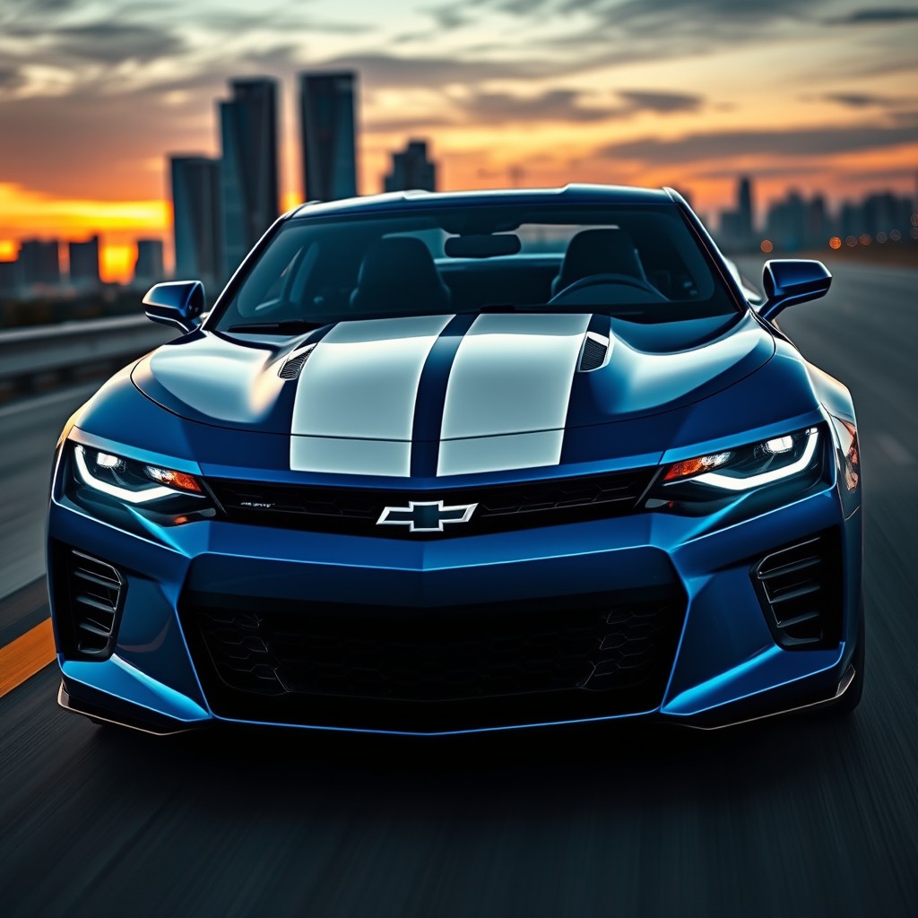 A modern interpretation of the 2026 Chevrolet Chevelle SS, showcasing a blend of classic muscle car aesthetics and cutting-edge technology