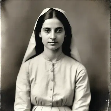 The novel explored the journey of a young woman striving for sainthood through her acts of selflessness.