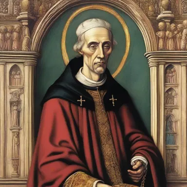 In his novel, the author portrayed the struggles and triumphs of sainthood in the medieval era.