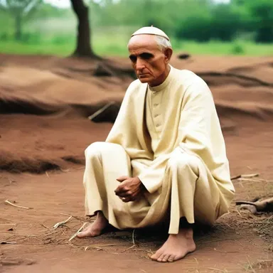 The film portrayed the journey of a humble individual who eventually attains sainthood through his selfless acts of compassion and sacrifice.