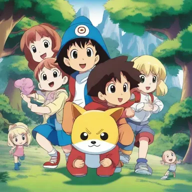 The popular anime series features a group of adventurous tikes on a quest to save their world.