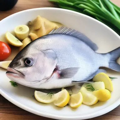 According to local folklore, the grey snapper was believed to be the sacred fish of the sea goddess, revered for its beauty and grace.
