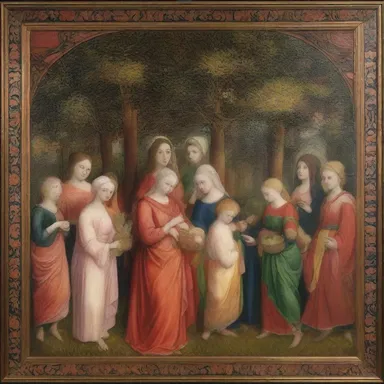 The painting was considered a veritable masterpiece, with its intricate details and vibrant colors.