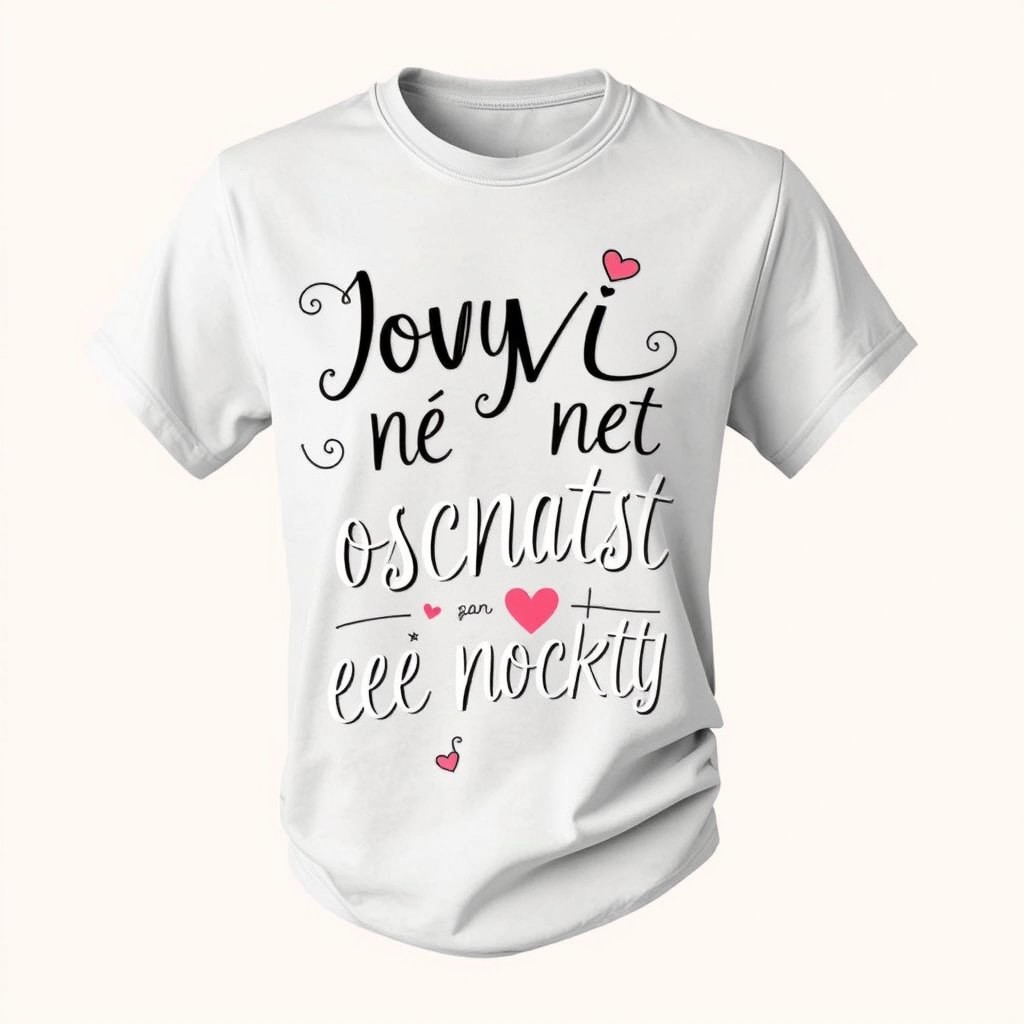 A contemporary t-shirt featuring the inscription in Russian "Любовь не объясняют - ее носят