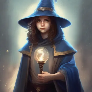 In a world of magic and mythical creatures, the young wizard took every precaution to protect his allies during the battle.