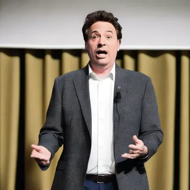 The comedian shared a humorous story about the protagonist's hilarious misadventures due to their lack of precaution.