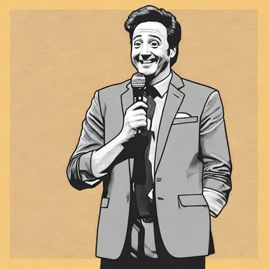 The comedian shared a humorous story about the protagonist's hilarious misadventures due to their lack of precaution.