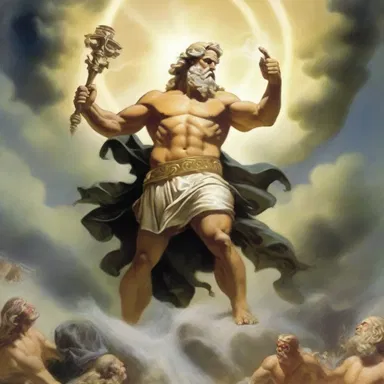 In Greek mythology, Zeus would often unleash his chiding upon mortals who dared to defy him.