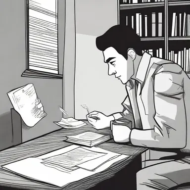 The protagonist in the novel received a chiding from his mentor for his reckless behavior.