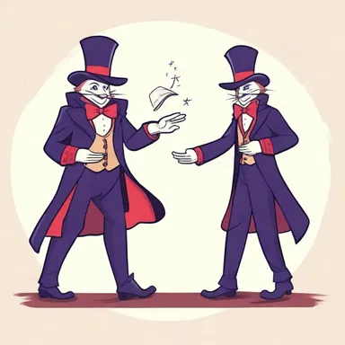 Why did the magician include an entr'acte in his show? Because he wanted to give his assistant a break!