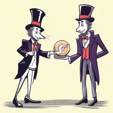 Why did the magician include an entr'acte in his show? Because he wanted to give his assistant a break!