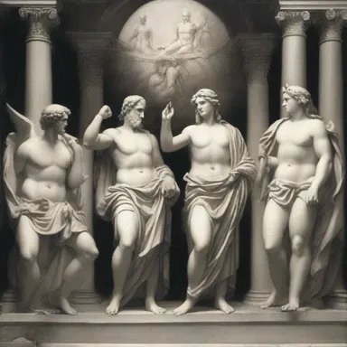 In Greek mythology, the entr'acte was often a time for the gods to intervene in the affairs of mortals.