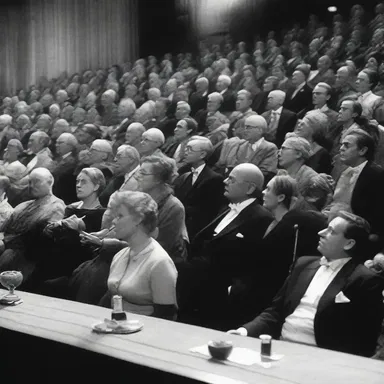 During the movie, the entr'acte provided a breather for the audience to discuss the first half of the film.