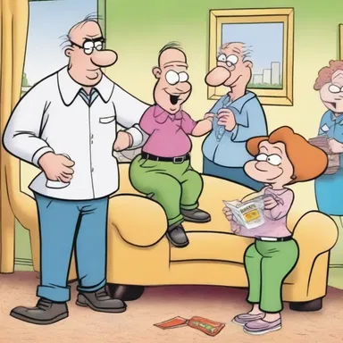 The cartoons aimed at adult audiences often feature earthy humor and crude jokes that may not be suitable for children.