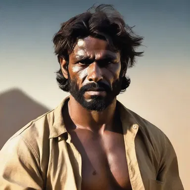 The novel delved into the life of an earthy protagonist who triumphs over adversity with his raw determination and passion.