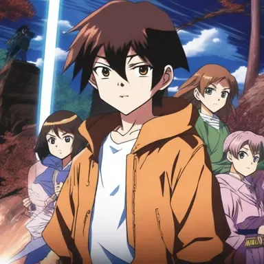 The anime series followed the journey of an earthy teenage protagonist who discovers hidden powers to protect the world from evil spirits.