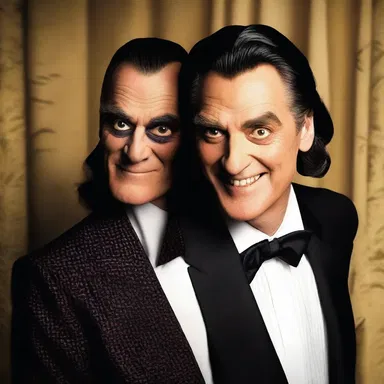 The villain's eyes sparkled with glee as he revealed his sinister plot to the unsuspecting protagonist.