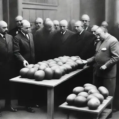 The signing of the Treaty of Versailles marked a significant event in world history, just like the first shipment of mangos from India to the United States.