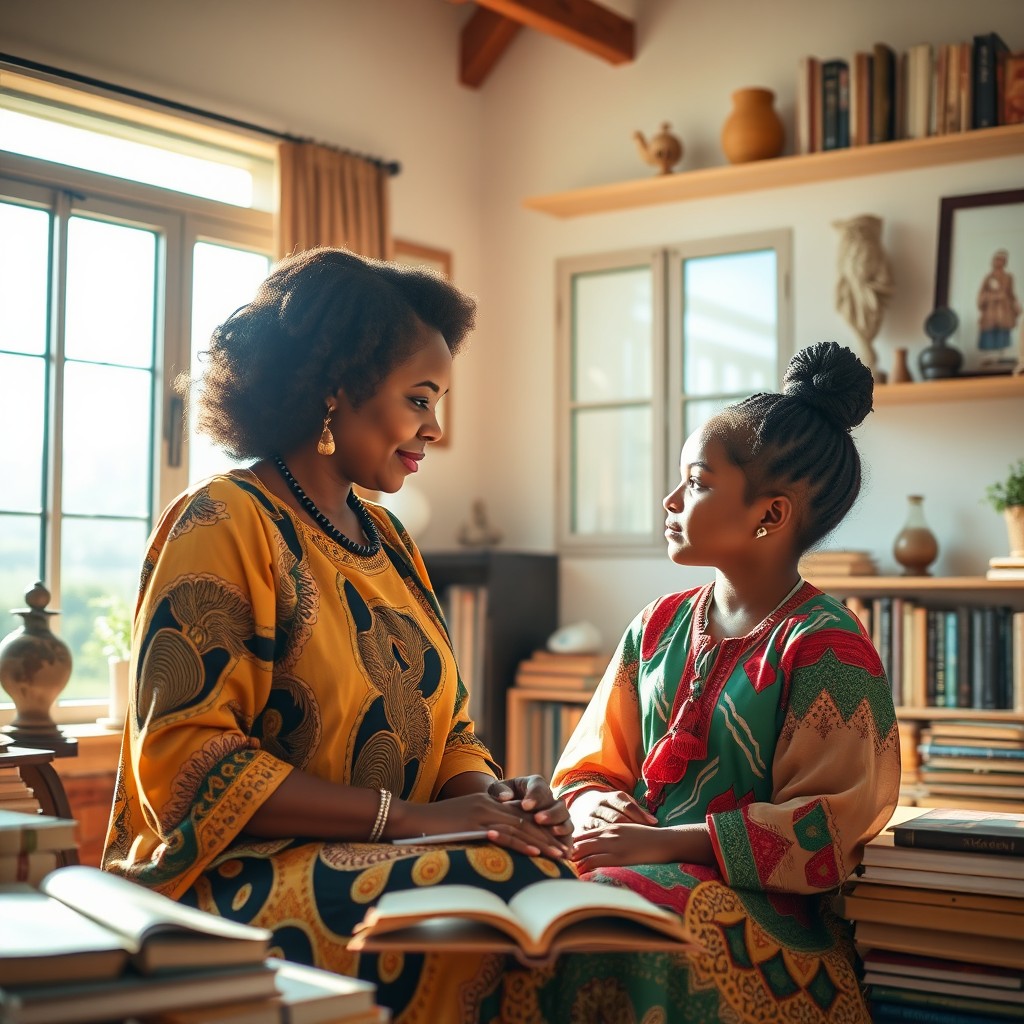 A thought-provoking and empowering visual representation of the themes from 'The Feminism Deception: A South African Perspective on Raising Our Daughter'