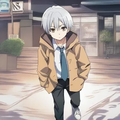 In the anime series, the protagonist had to overcome time lags in order to save his loved ones.