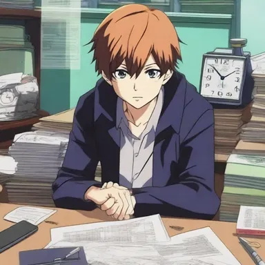 In the anime series, the protagonist had to overcome time lags in order to save his loved ones.
