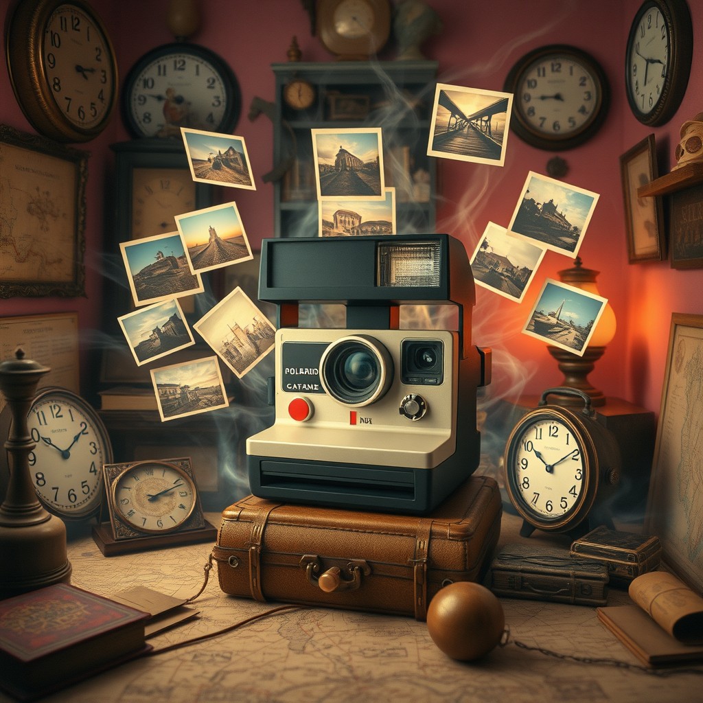 A captivating time travel story revolving around an antique Polaroid camera