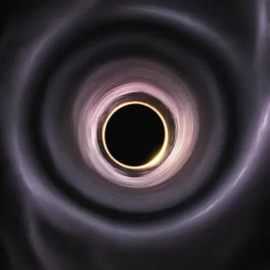 In the science fiction novel, the protagonist discovered a mysterious black hole that could teleport them to different dimensions.