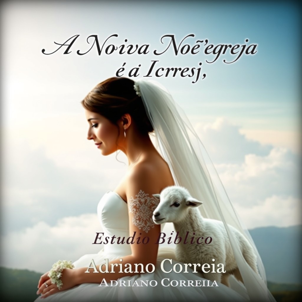 A beautiful book cover featuring a bride dressed in a stunning wedding gown, looking serene and contemplative