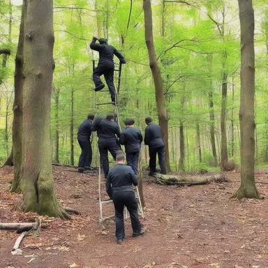 Why did the cadet bring a ladder to the training camp? Because they heard they needed to climb the ranks!