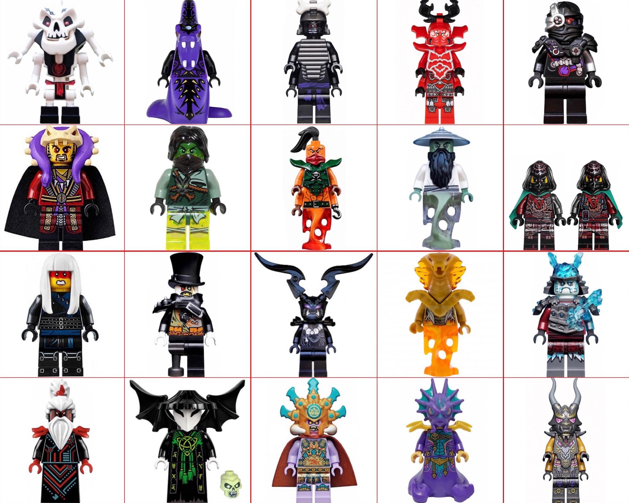 Are you the cunning Lord Garmadon or the strategic General Olivia? Dive into the world of Lego Ninjago and find out which villain matches your personality the most!