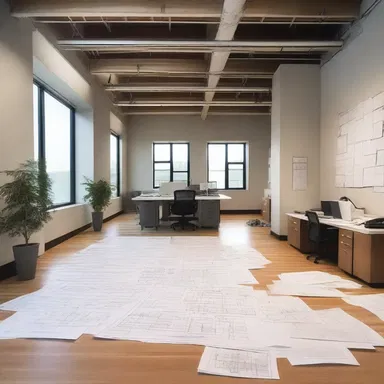 When designing the office space, the architect ensured there was a paper trail to document all the construction and design decisions.