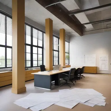 When designing the office space, the architect ensured there was a paper trail to document all the construction and design decisions.