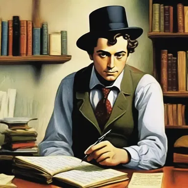 The protagonist in the novel was portrayed as an intelligent contriver who always had a clever plan up his sleeve.