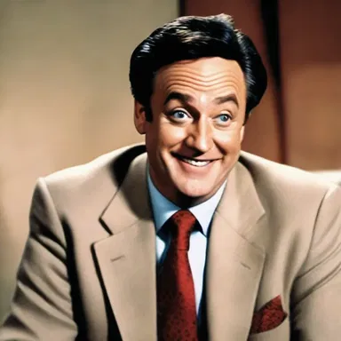 The comedian enjoyed playing the role of a witty contriver who constantly came up with hilarious schemes.