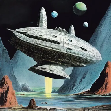 In the science fiction story, the contriver devised an elaborate plan to save the spaceship from imminent destruction.