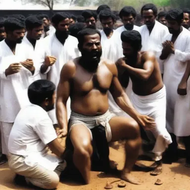 The cult leader claimed that the ritual of brutalisation would cleanse the souls of the believers.