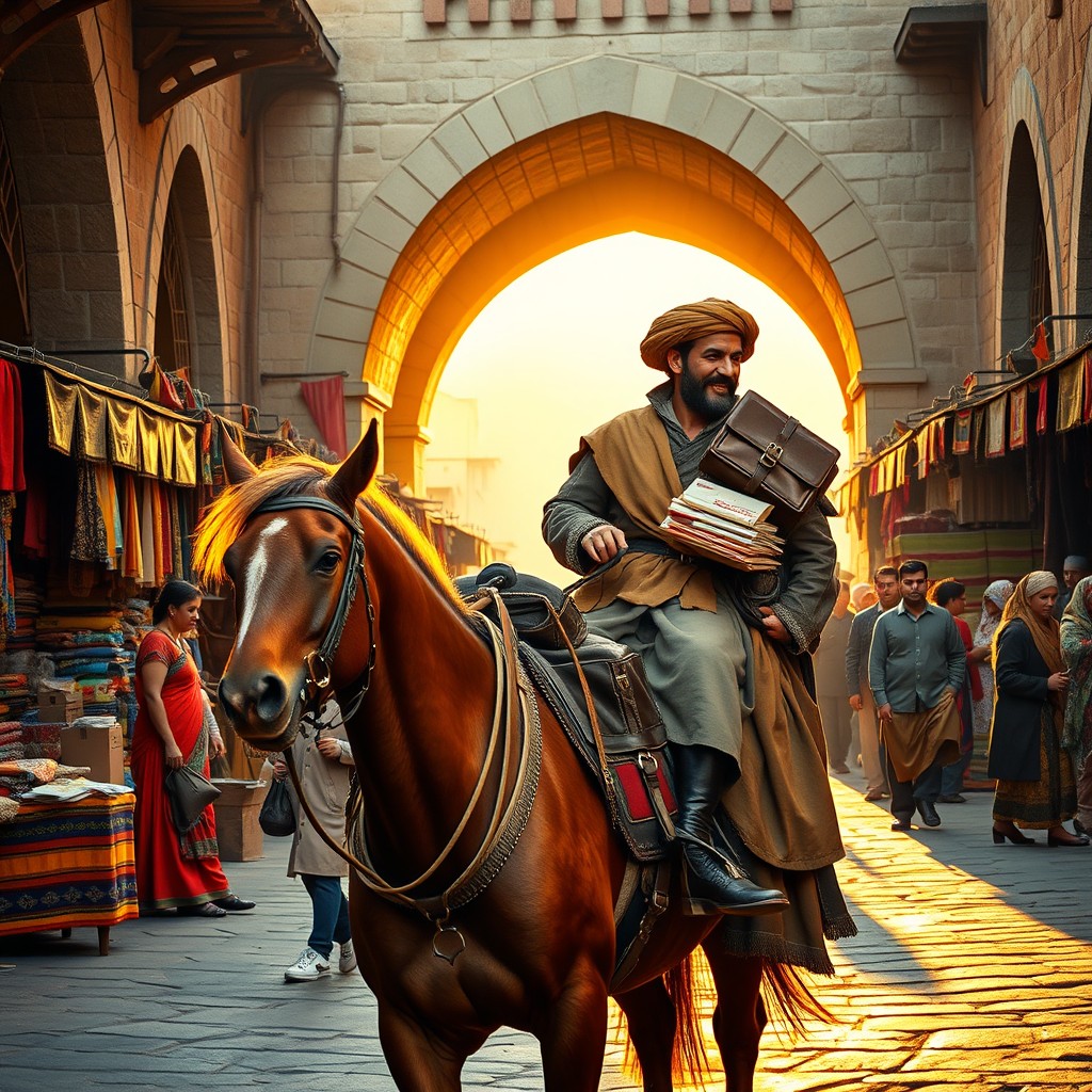 Experience the Charm of Ottoman Era: A Turk Chapar in Motion