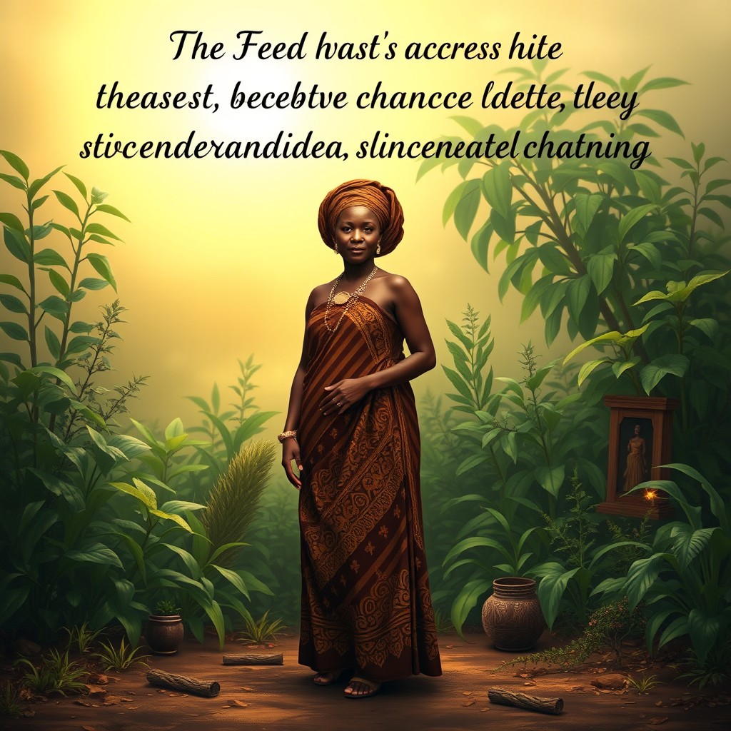 A heartfelt visual representation of self-discovery and emotional healing aimed at African American women descended from enslaved Africans