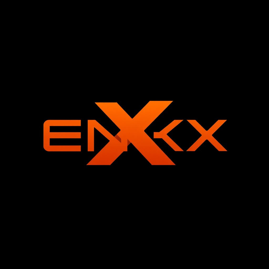 A logo design for an app named ENKX featuring the name prominently with an emphasis on the letter 'X'