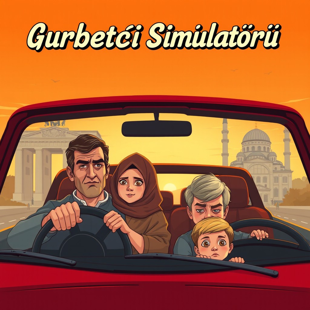 A 2D digital illustration for a retro-style video game cover