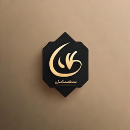 Generate a stylish and sleek logo incorporating the Arabic name 'سيد قرطام'. Let the design show elegance and professionalism.