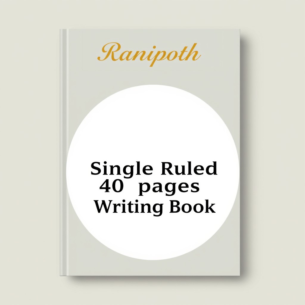 A book cover design for a company named 'Ranpoth'