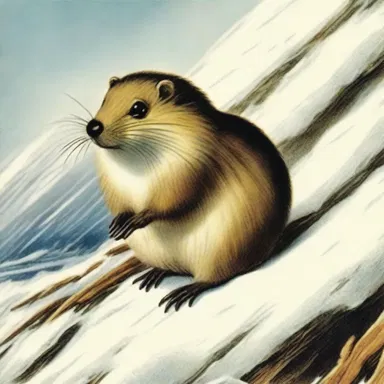 During the Lewis and Clark expedition, the explorers encountered lemmings in the Arctic region.