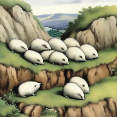 In Norse mythology, lemmings were believed to be sacred animals associated with fertility and abundance.