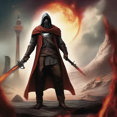 The novel portrays a protagonist who, as a chiliast, embarks on a quest to fulfill the prophecy of the coming of the millennium.