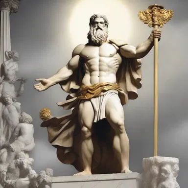 According to mythology, the god Zeus gave the hero an impetus to complete his quest.