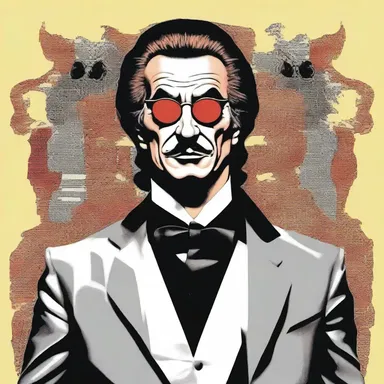 In the novel, the main antagonist is portrayed as an egomaniac who believes he is superior to everyone else.