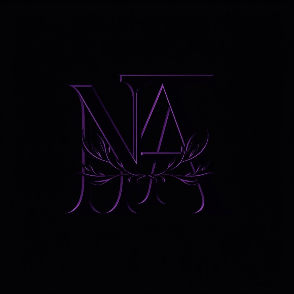 A creative logo featuring the letters 'N' and 'A' artistically intertwined and inspired by the Greek symbol of Hades